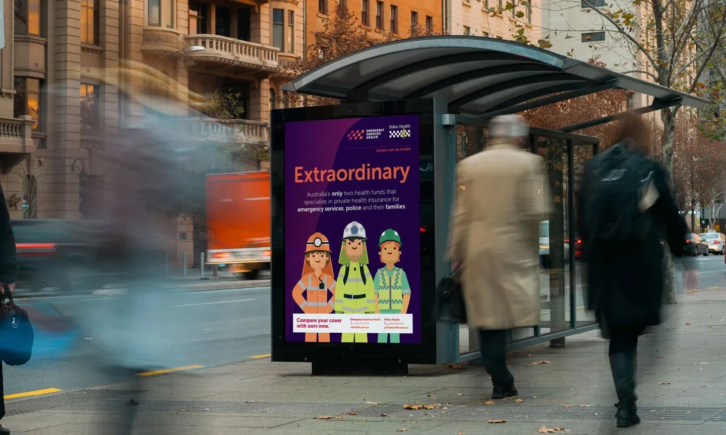 Emergency Services Health — A specialist fund with a distinctive outdoor presence.