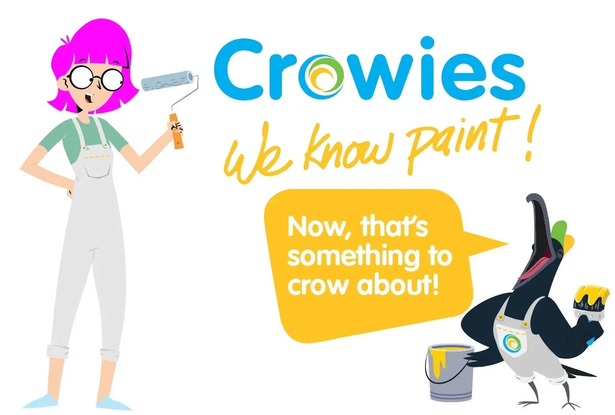 Crowies Paints — Expert advice, with a personality of its own.