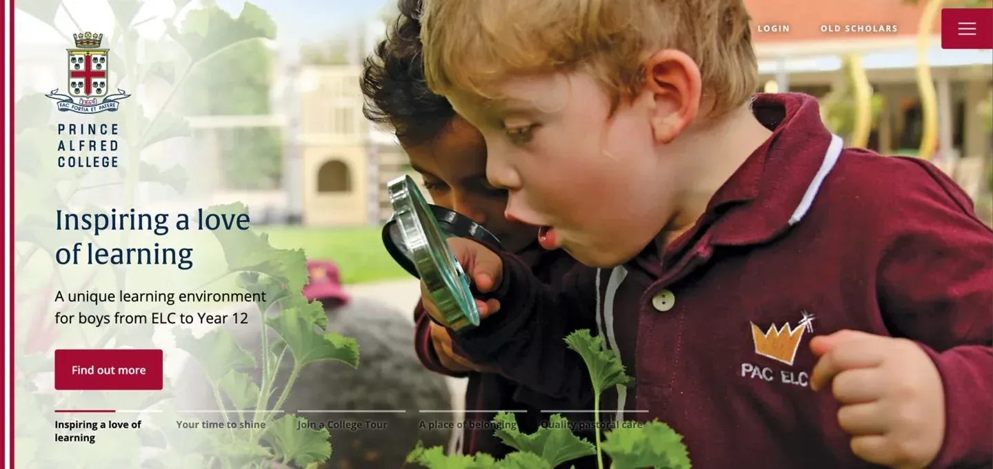 Prince Alfred College — A campaign connecting learning and possibility.