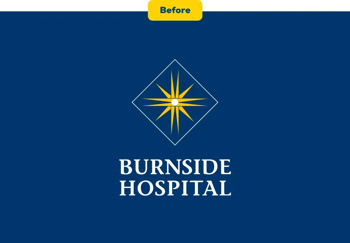 Burnside Hospital — The original identity.