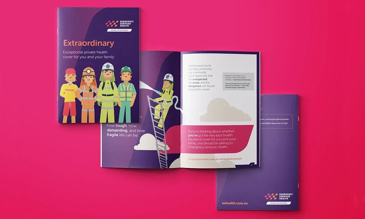 Emergency Services Health — The benefits of cover, explained in print.