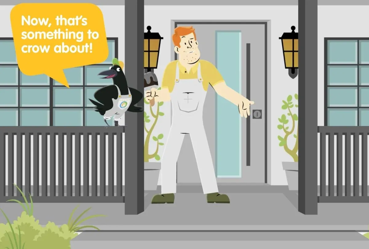 Crowies Paints — A bright, memorable retail campaign.