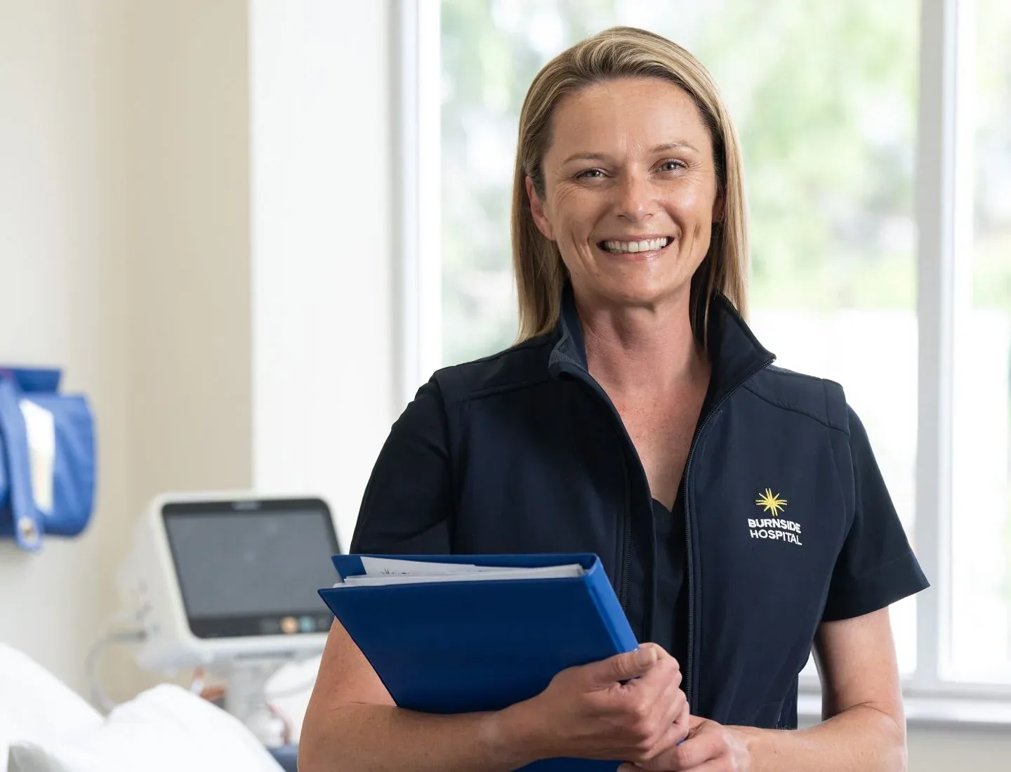 Burnside Hospital — A human expression of the hospital brand.