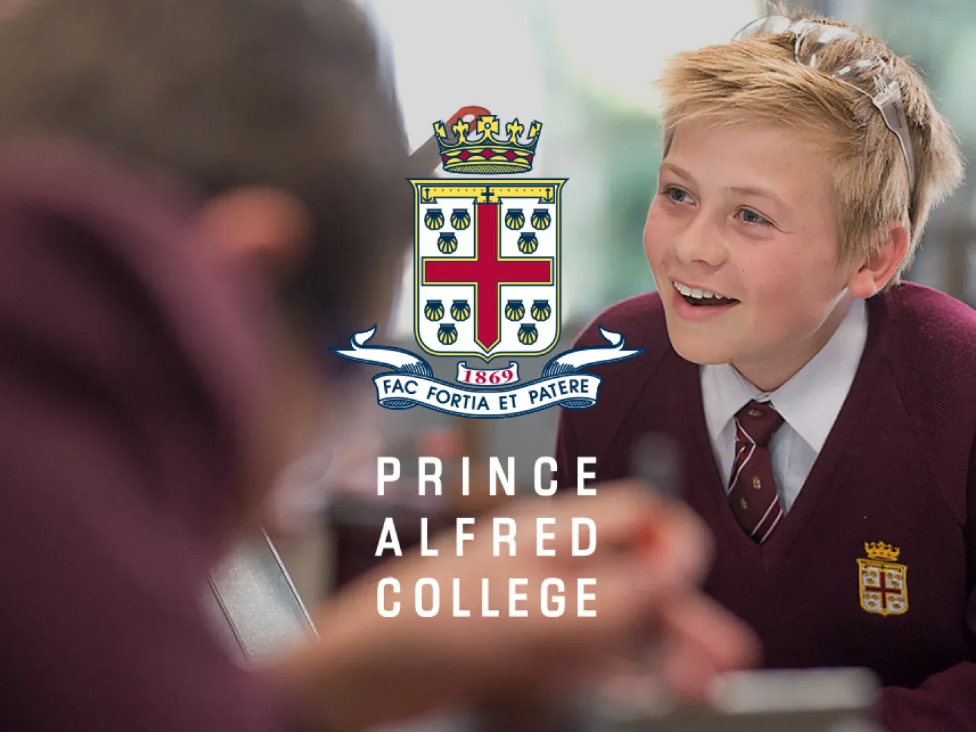 Prince Alfred College brand artwork from Brighter’s portfolio