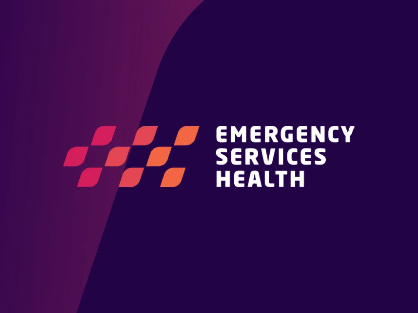 Emergency Services Health brand artwork from Brighter’s portfolio