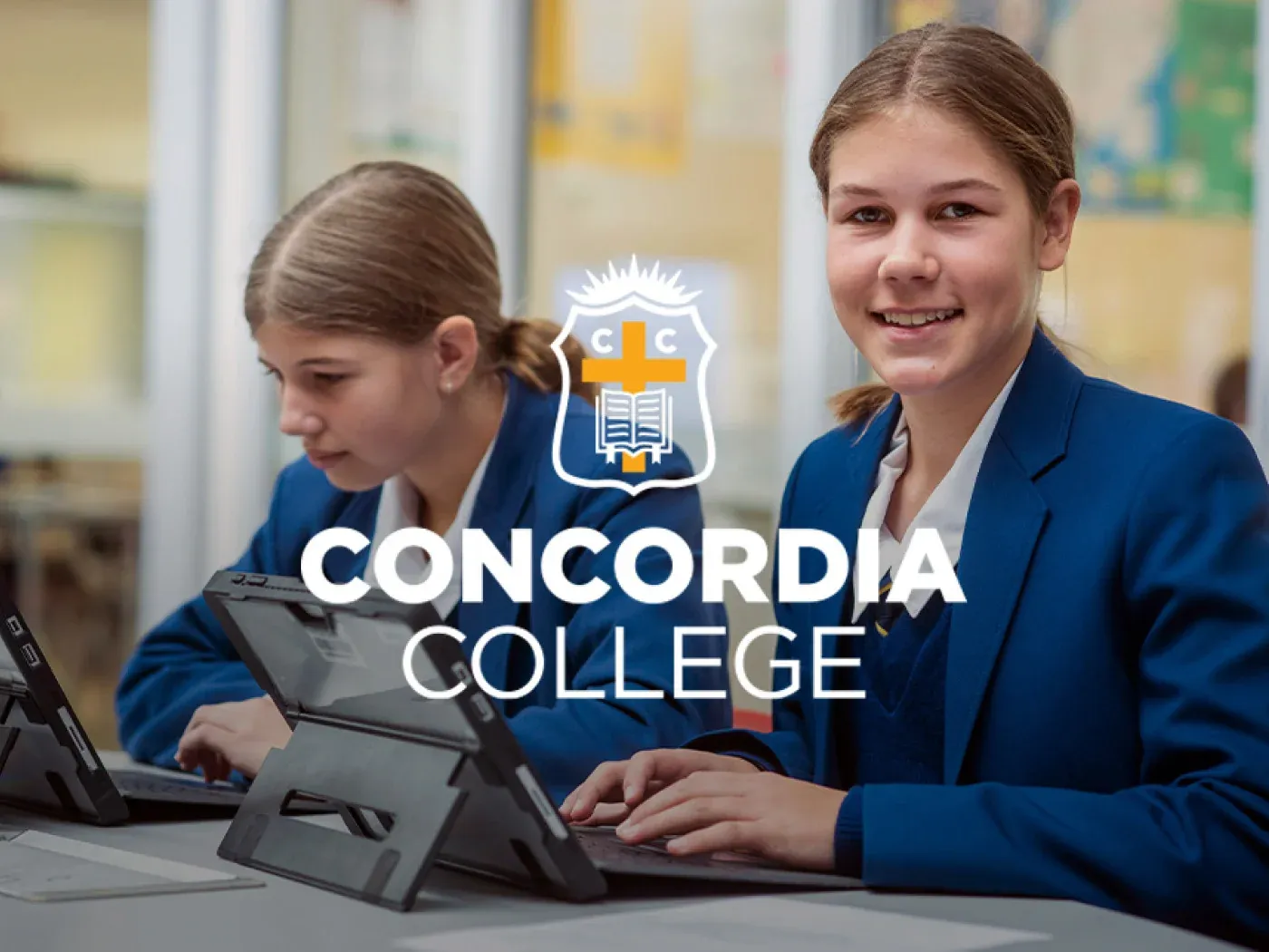 Concordia College brand artwork from Brighter’s portfolio