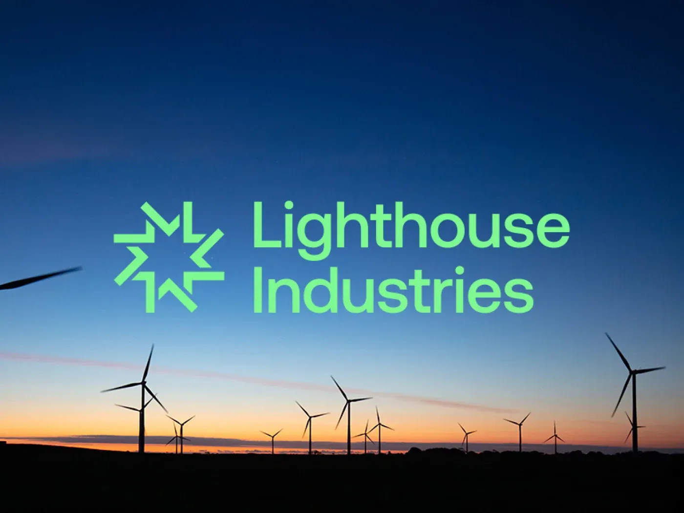 Lighthouse Industries brand artwork from Brighter’s portfolio
